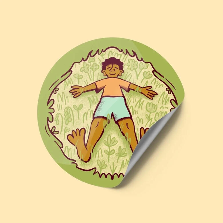 Explore your local green space sticker