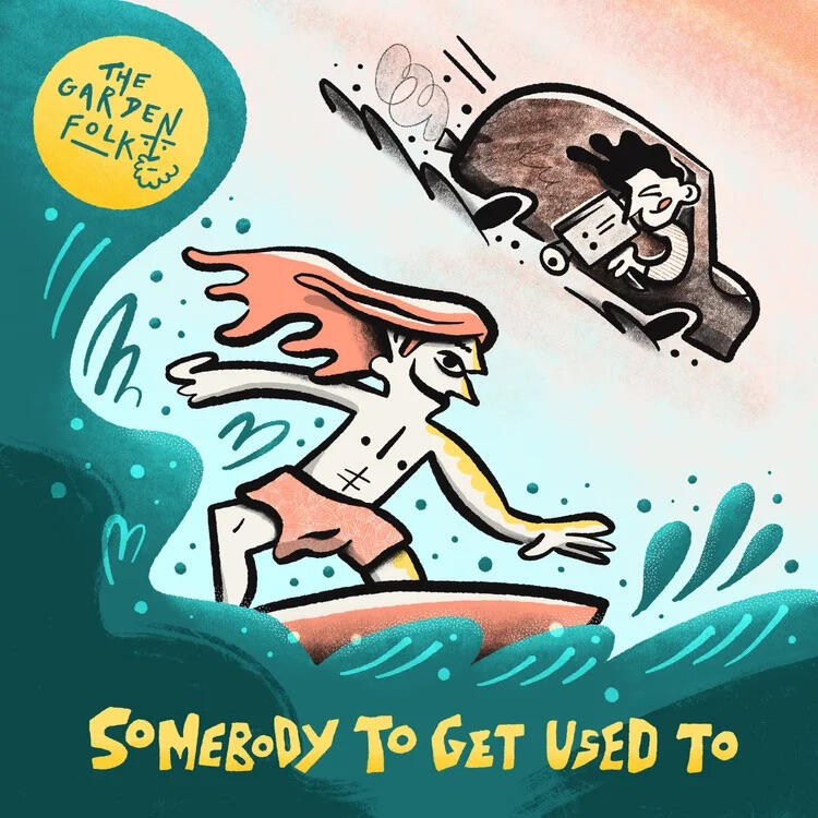 The Garden Folk Somebody to get used to EP