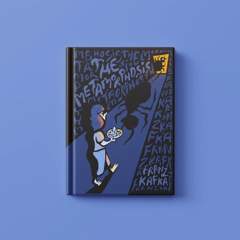 Franz Kafka's The Metamorphosis book cover