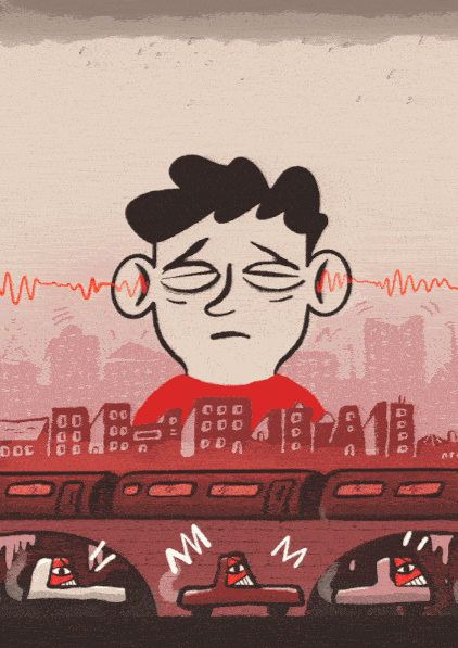 Urban noise pollution