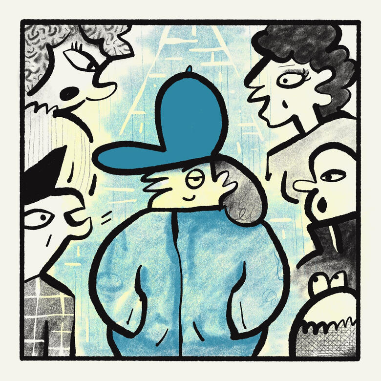 Cool hat comic